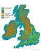 Distribution of the principal aquifers in the British Isles