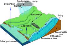 BGS © NERC 1998 Groundwater in the hydrological cycle